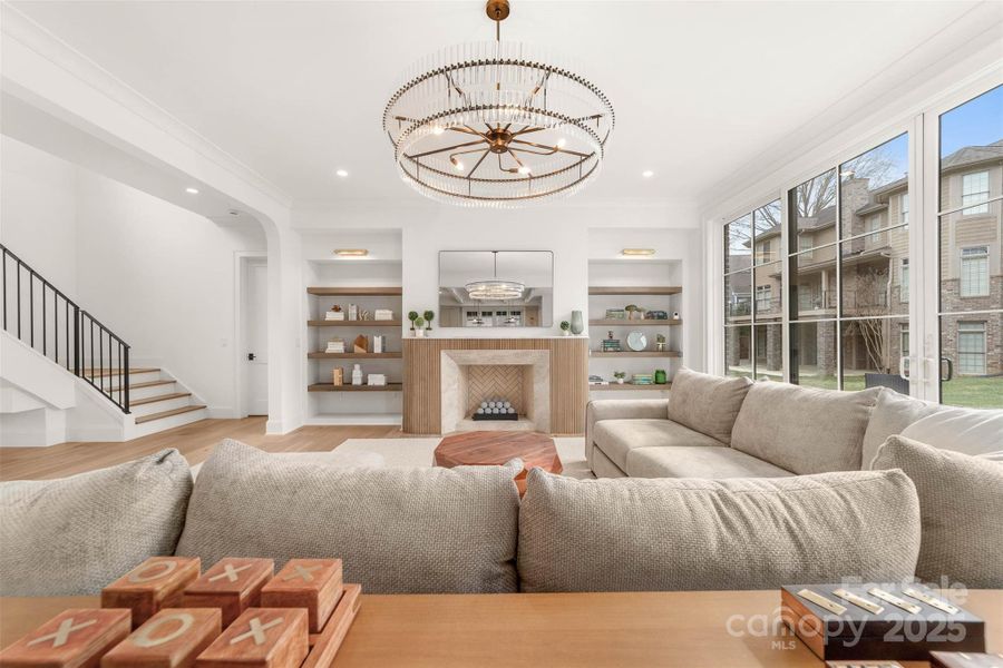 Furnished interior view inside a new home in , Charlotte (Image 38). Furnished interior view inside a new home in , Charlotte (Image 38).