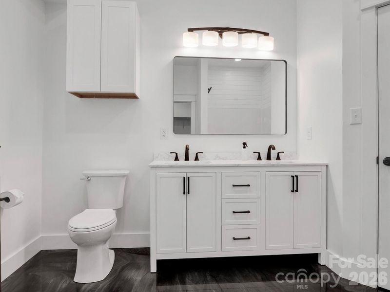 Furnished interior view inside a new home in , Clover (Image 12).