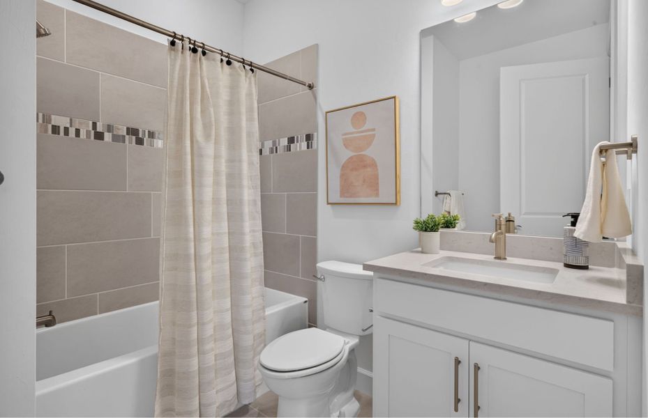 Furnished interior view inside a new home in Arbor Oaks, North Port (Image 15).