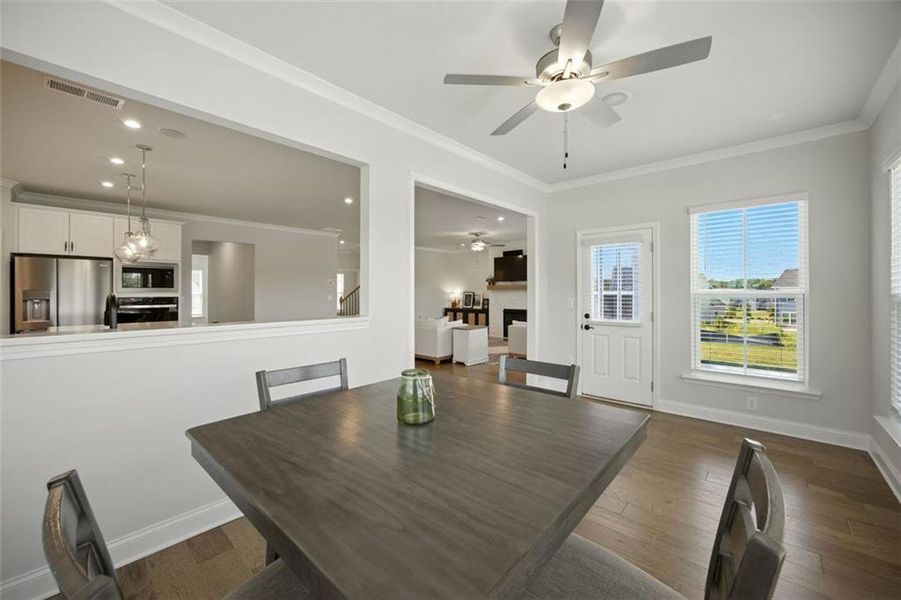 Furnished interior view inside a new home in , Cumming (Image 14).
