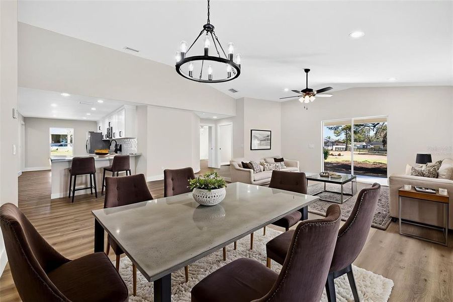 Furnished interior view inside a new home in , Dade City (Image 31).