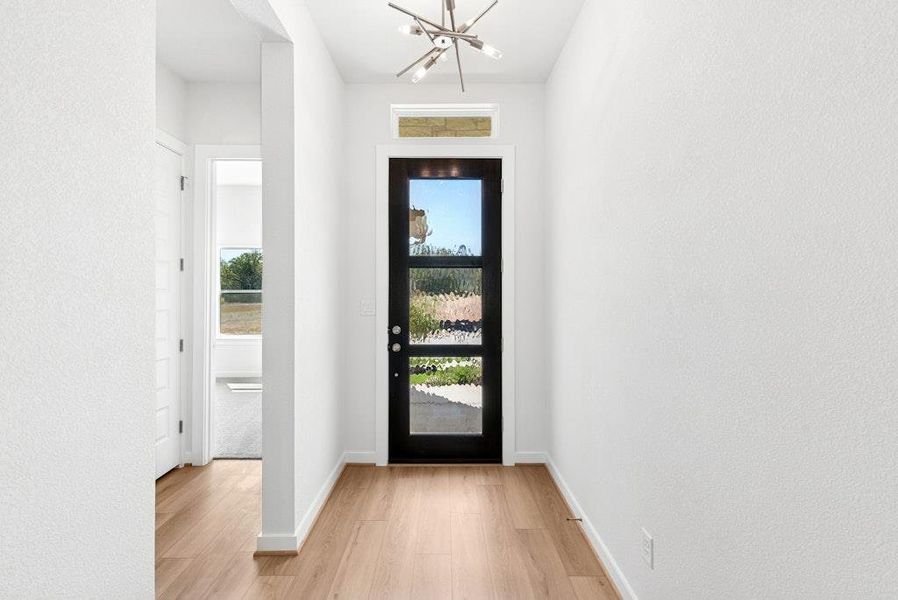 Spacious, unfurnished interior of a new home in The Colony, Bastrop (Image 22). Spacious, unfurnished interior of a new home in The Colony, Bastrop (Image 22).