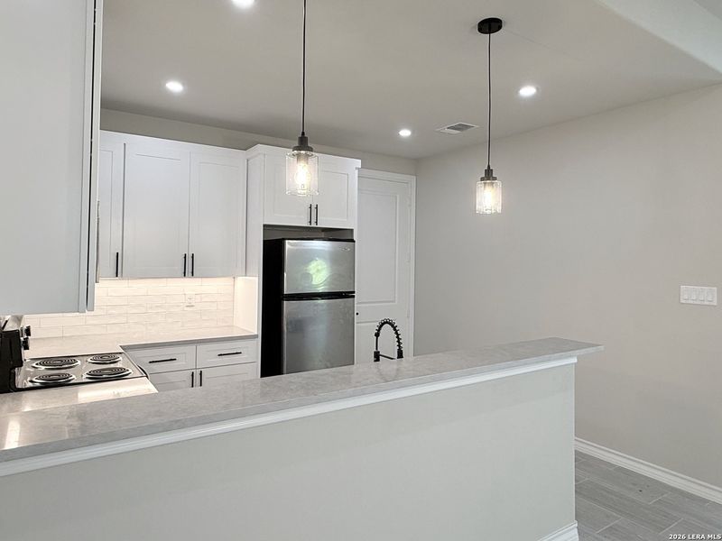 Furnished interior view inside a new home in , San Antonio (Image 12). Furnished interior view inside a new home in , San Antonio (Image 12).