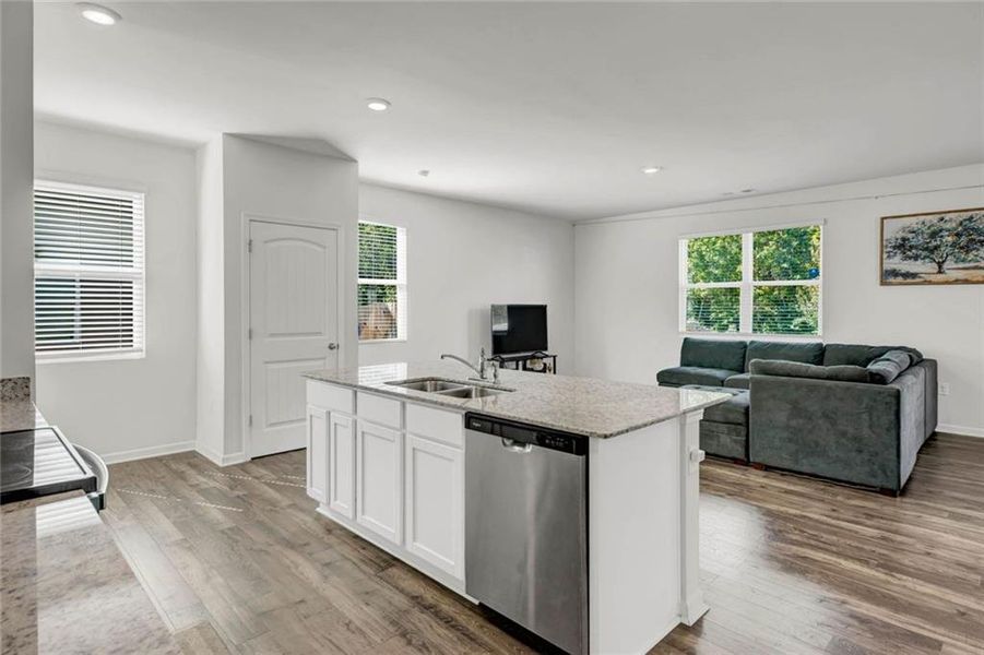 Furnished interior view inside a new home in , Dawsonville (Image 11). Furnished interior view inside a new home in , Dawsonville (Image 11).