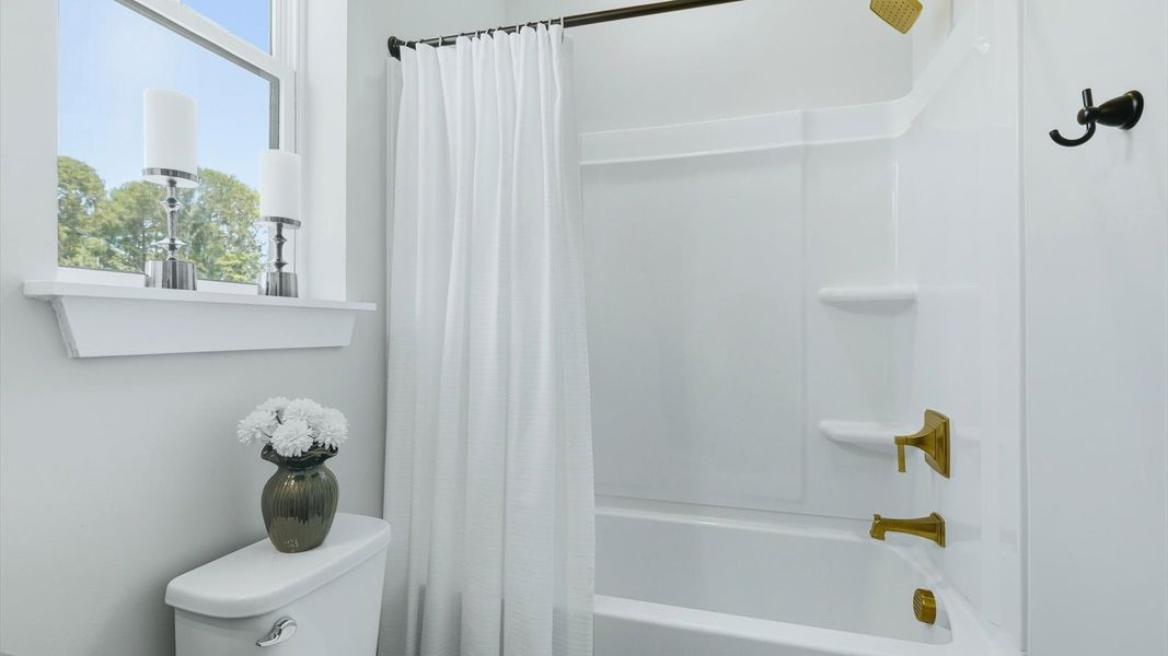Furnished interior view inside a new home in Traynham Place, Greenville (Image 44).