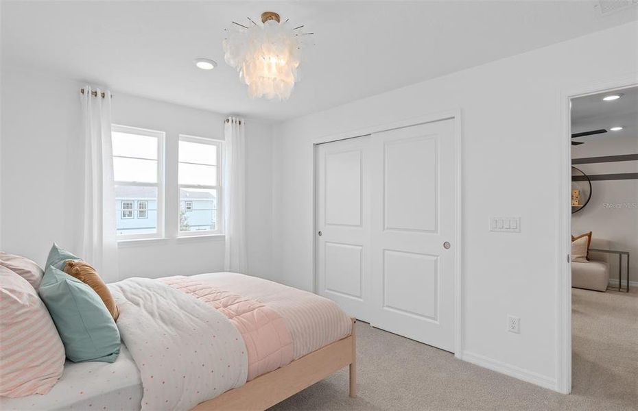 Furnished interior view inside a new home in Winding Meadows, Apopka (Image 4).