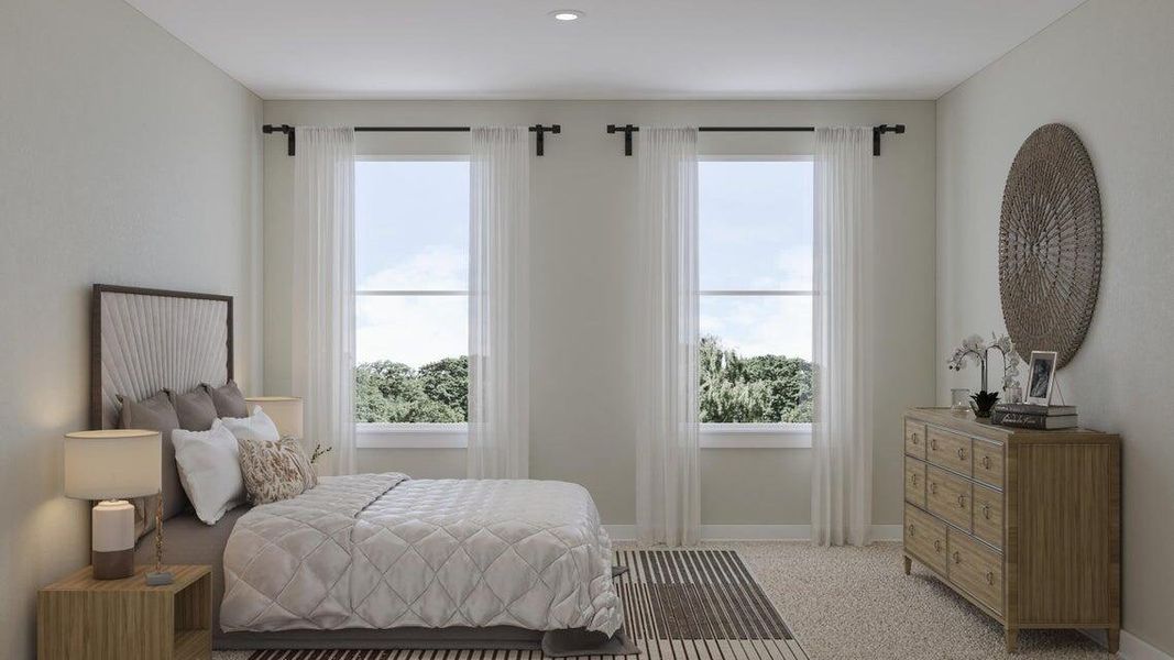 Furnished interior view inside a new home in Ashley Walk Townes, Charleston (Image 8). Furnished interior view inside a new home in Ashley Walk Townes, Charleston (Image 8).