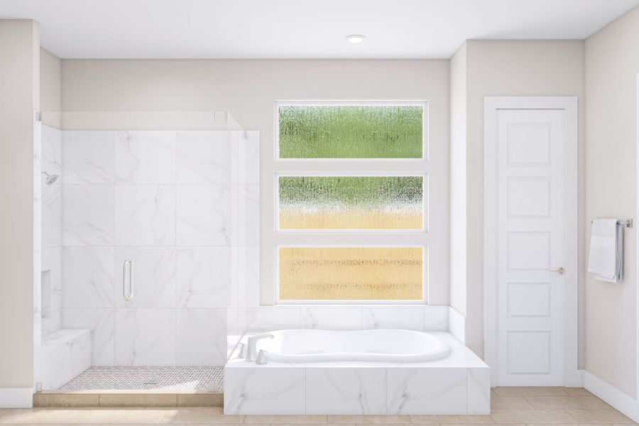 Furnished interior view inside a new home in Harvest Green, Richmond (Image 10).