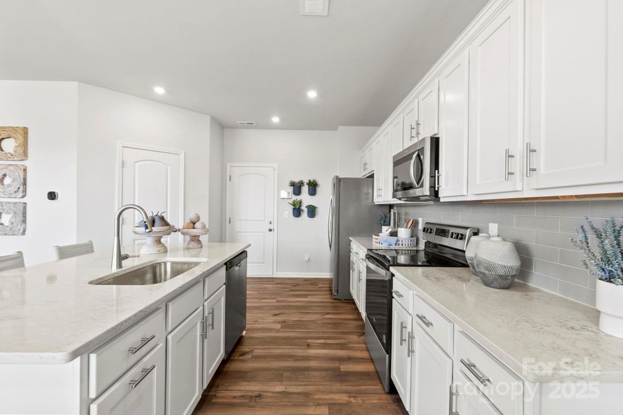 Furnished interior view inside a new home in The Meadows at Asbury Ridge, York (Image 8).