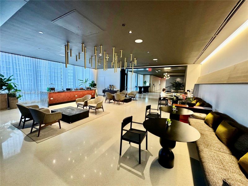 Furnished interior view inside a new home in , Miami (Image 6).