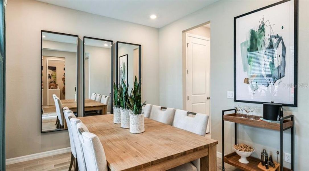Furnished interior view inside a new home in Palms at Coasterra, Palmetto (Image 8).