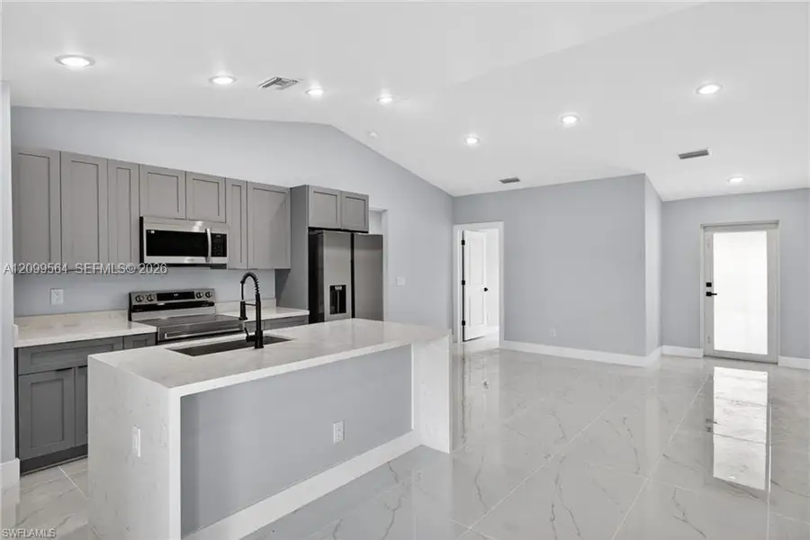 Furnished interior view inside a new home in , Lehigh Acres (Image 4).
