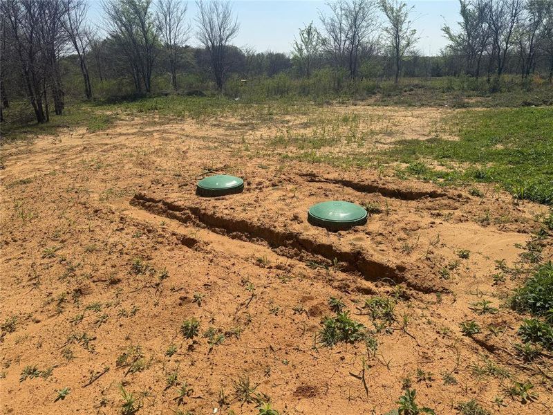 brand new septic system