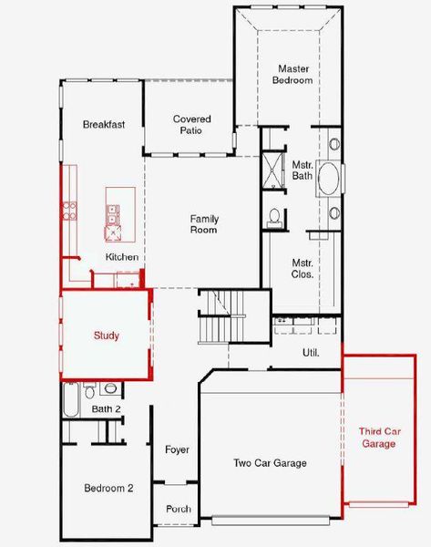 1st Floorplan - Representative Photo