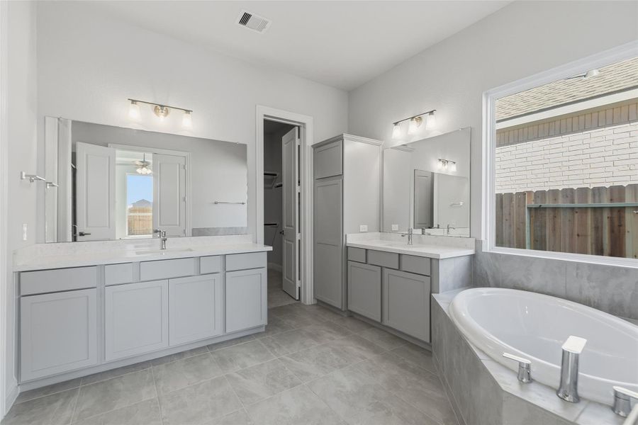 Furnished interior view inside a new home in Sundance Cove, Crosby (Image 14).