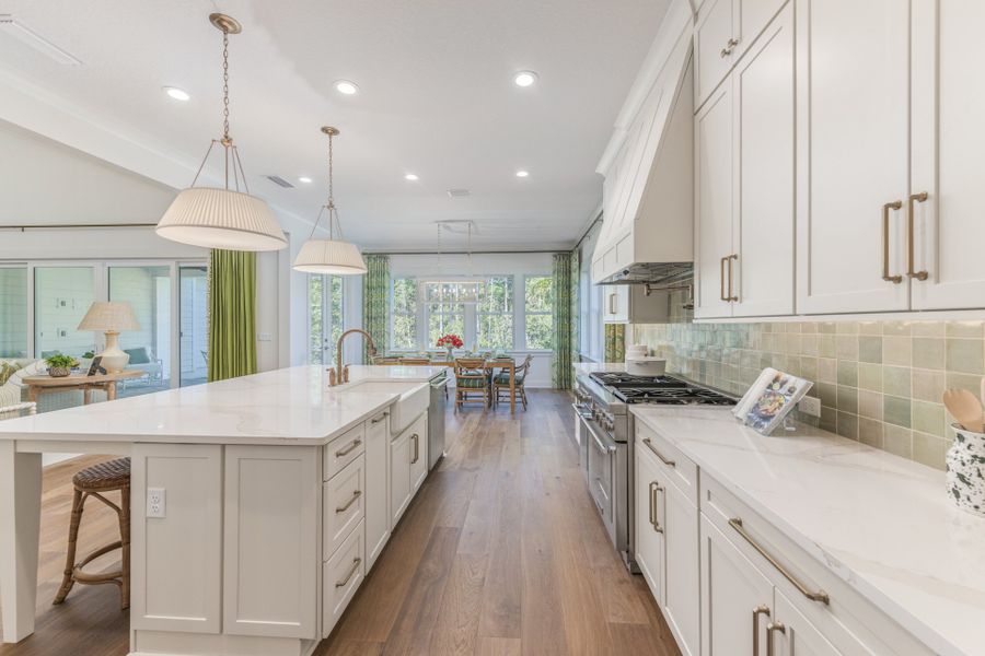 Representative furnished interior of a home built from the Seaside by Riverside Homes in Hidden Creek at SilverLeaf, St. Augustine (Image 22). Representative furnished interior of a home built from the Seaside by Riverside Homes in Hidden Creek at SilverLeaf, St. Augustine (Image 22).