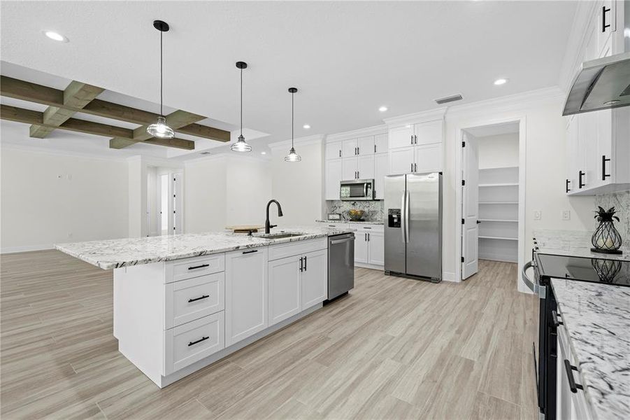 Furnished interior view inside a new home in , Weeki Wachee (Image 16).