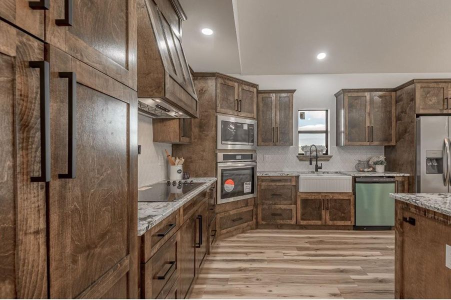 Furnished interior view inside a new home in , Groveton (Image 3). Furnished interior view inside a new home in , Groveton (Image 3).