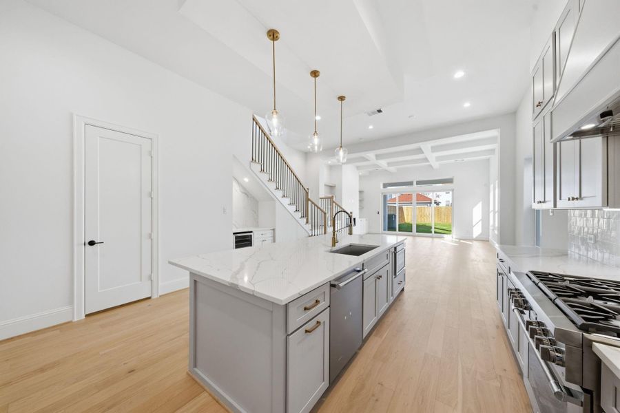 Furnished interior view inside a new home in , Houston (Image 11).