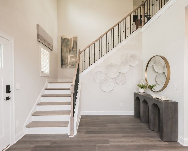 Furnished interior view inside a new home in Vines at Mill Creek - Legacy Series, Braselton (Image 5).