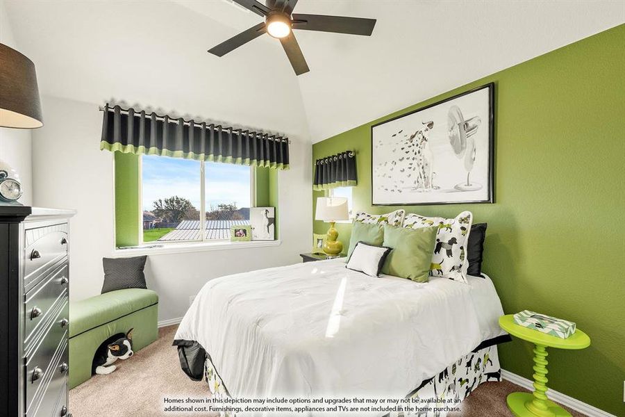 Furnished interior view inside a new home in Hunters Ridge, Crowley (Image 12).