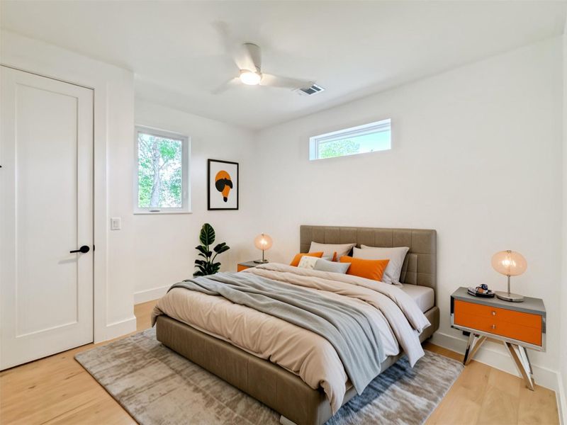 Furnished interior view inside a new home in , Austin (Image 14).