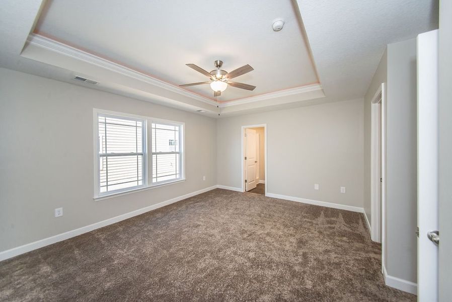 Representative unfurnished interior of a home built from the Bishop by Enchanted Homes in Ballentine Ridge, Lyman (Image 31).