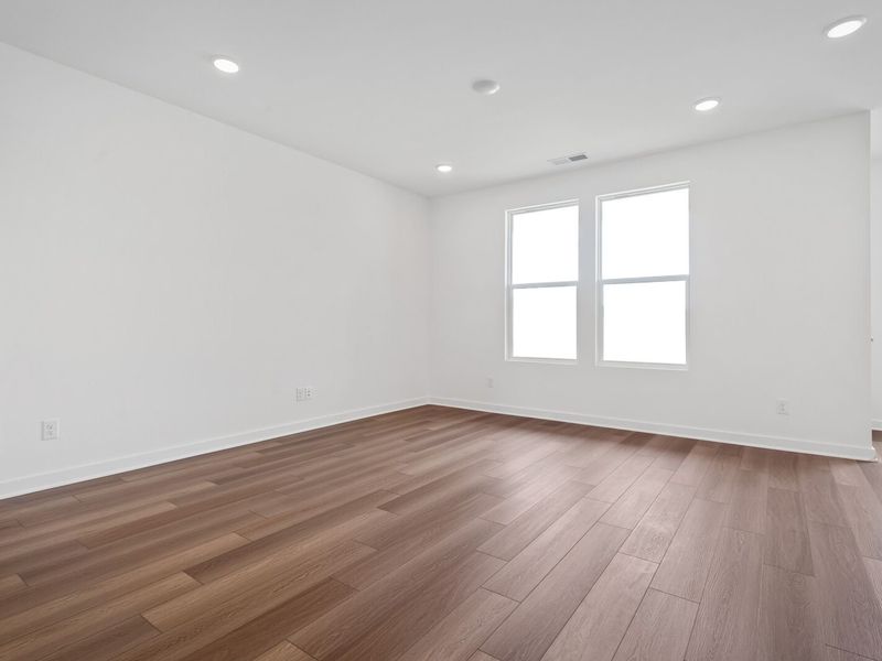 Representative unfurnished interior of a home built from the The Asheville C by Davidson Homes LLC in Sage Farms, White House (Image 19). Representative unfurnished interior of a home built from the The Asheville C by Davidson Homes LLC in Sage Farms, White House (Image 19).