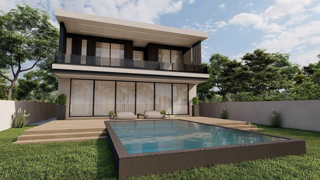 Front exterior of a new home in , Delray Beach, FL, highlighting curb appeal (Image 2).