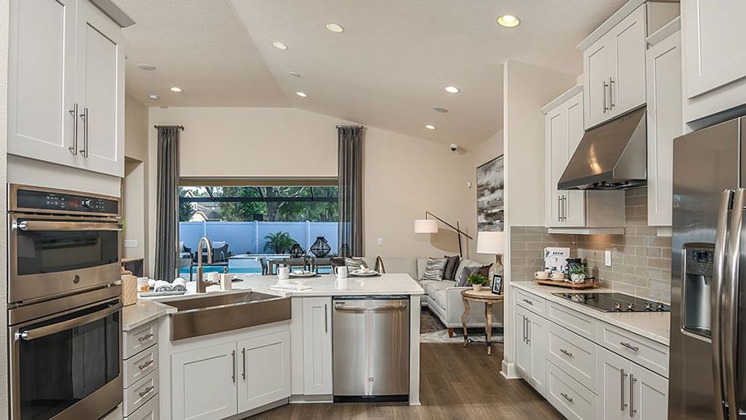 Representative furnished interior of a home built from the Saint Thomas by Taylor Morrison in Windward Preserve, Cocoa (Image 28).