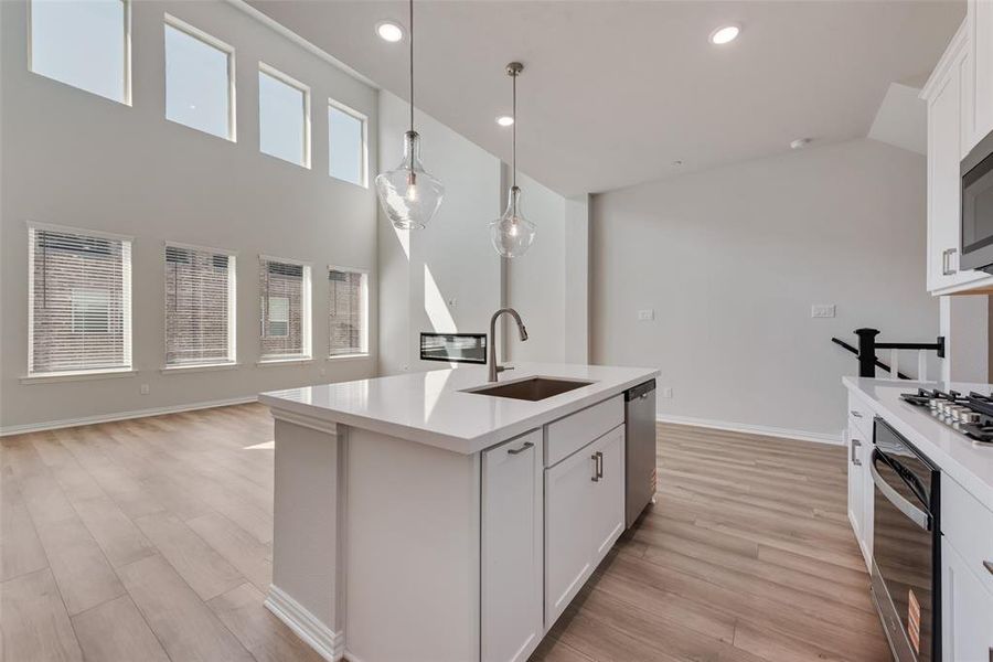 Furnished interior view inside a new home in , Frisco (Image 14).