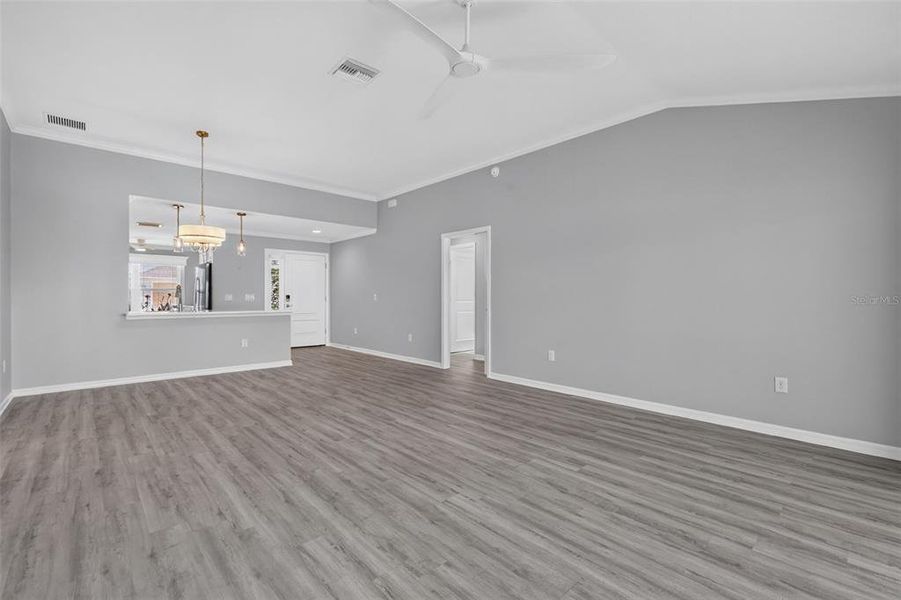 Spacious, unfurnished interior of a new home in , The Villages (Image 20). Spacious, unfurnished interior of a new home in , The Villages (Image 20).