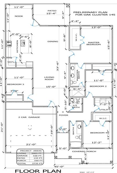 2D floor plan layout of this home in , Columbus, TX (Image 3).