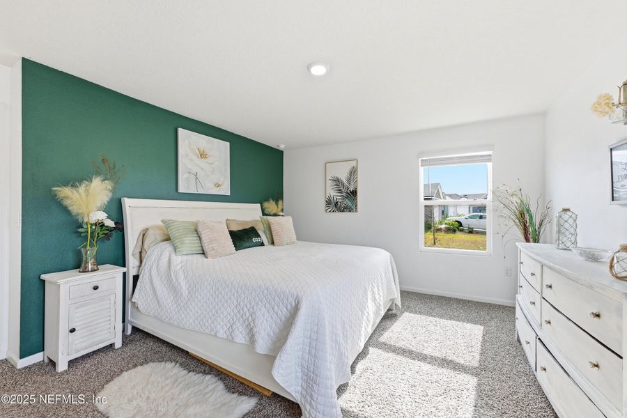 Furnished interior view inside a new home in Cross Creek Express, Green Cove Springs (Image 10). Furnished interior view inside a new home in Cross Creek Express, Green Cove Springs (Image 10).