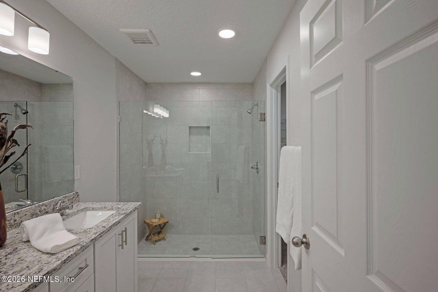 Furnished interior view inside a new home in , Jacksonville (Image 14).