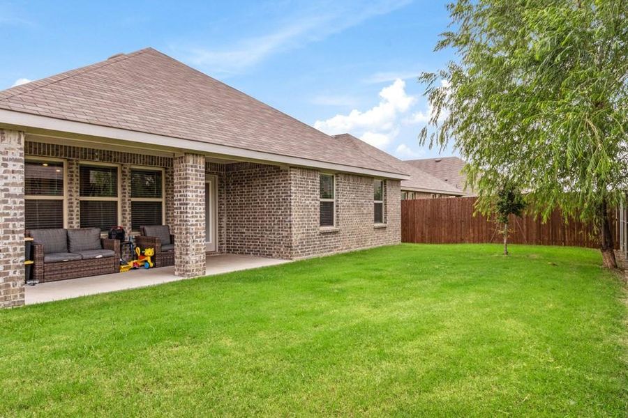 Front exterior of a new home in , Caddo Mills, TX, highlighting curb appeal (Image 2). Front exterior of a new home in , Caddo Mills, TX, highlighting curb appeal (Image 2).