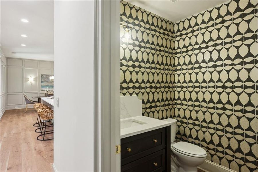 Furnished interior view inside a new home in , Marietta (Image 12).