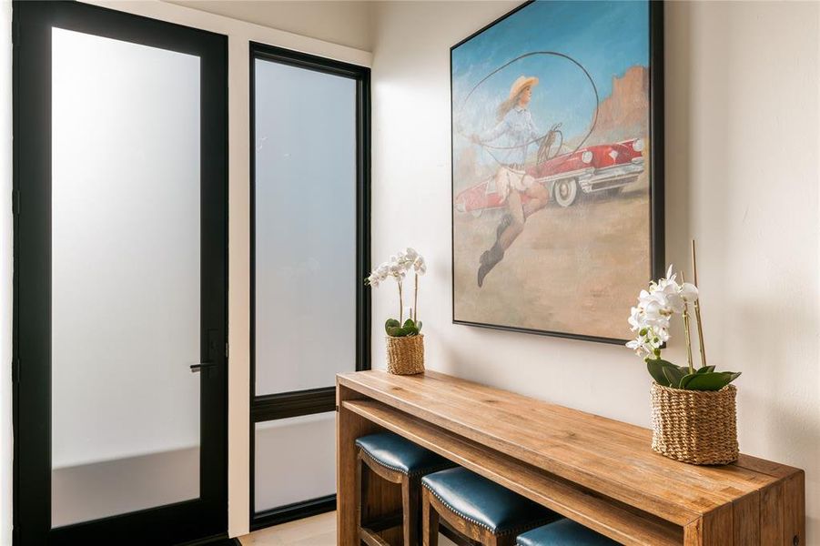 Furnished interior view inside a new home in , Glen Rose (Image 7).