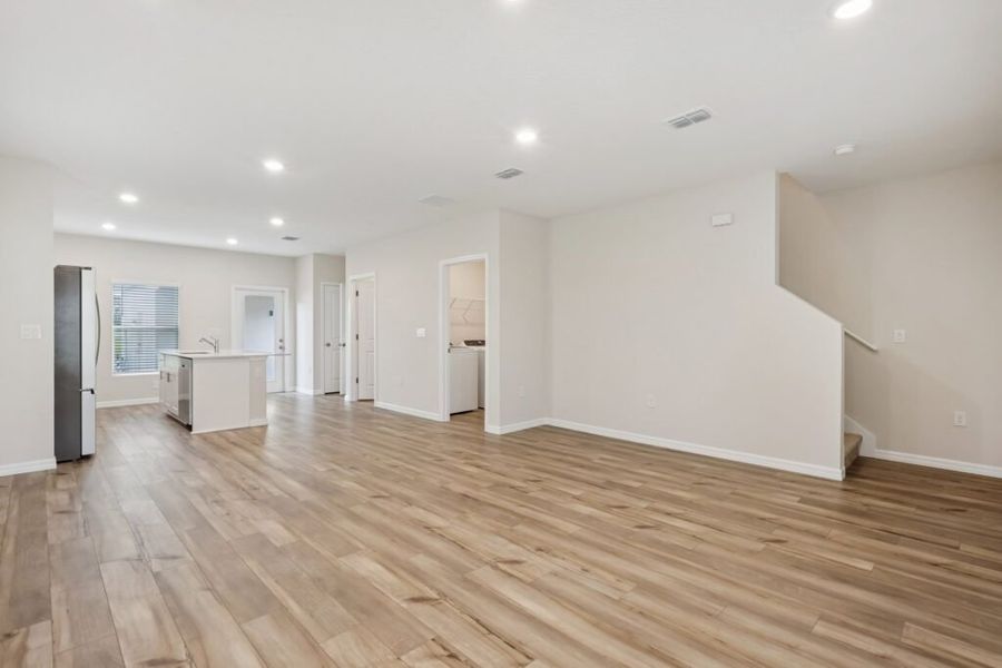 Representative unfurnished interior of a home built from the Bellini by Casa Fresca Homes in Pasadena Ridge, Dade City (Image 51). Representative unfurnished interior of a home built from the Bellini by Casa Fresca Homes in Pasadena Ridge, Dade City (Image 51).