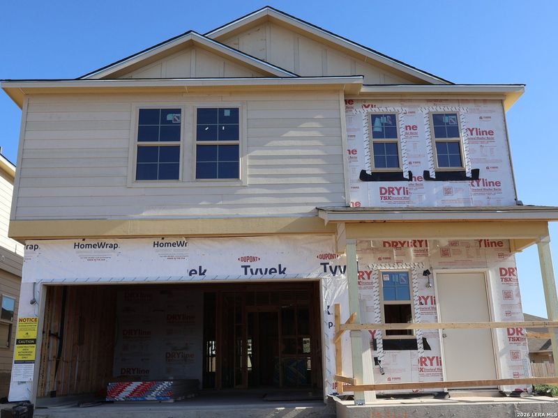 In-progress construction of a new home in Paloma Park, Converse, TX (Image 28).