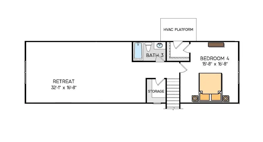 2D floor plan layout of this home in Shepherds Trace, Clover, SC (Image 3). 2D floor plan layout of this home in Shepherds Trace, Clover, SC (Image 3).