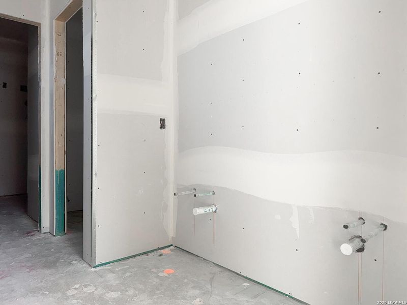 In-progress construction of a new home in Cordova Trails, Seguin, TX (Image 25).