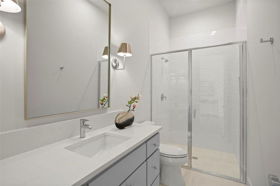 Furnished interior view inside a new home in , Dallas (Image 29). Furnished interior view inside a new home in , Dallas (Image 29).