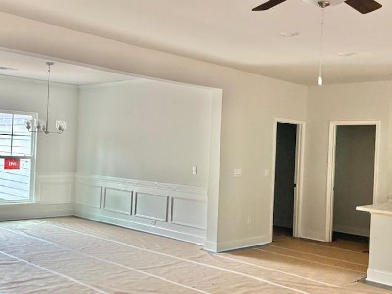 Spacious, unfurnished interior of a new home in Eagle Heights, Maysville (Image 3). Spacious, unfurnished interior of a new home in Eagle Heights, Maysville (Image 3).