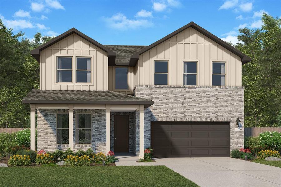 Experience the New Home Co. difference! The Miller B plan. Summer 2025 completion.