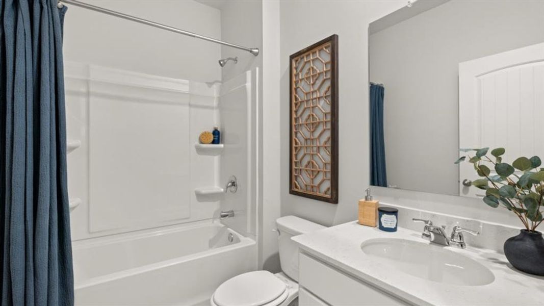 Furnished interior view inside a new home in Braselton Village, Braselton (Image 45). Furnished interior view inside a new home in Braselton Village, Braselton (Image 45).