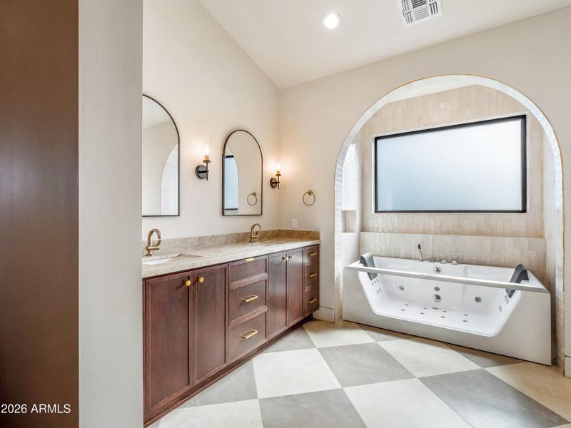 Primary bathroom Primary bathroom