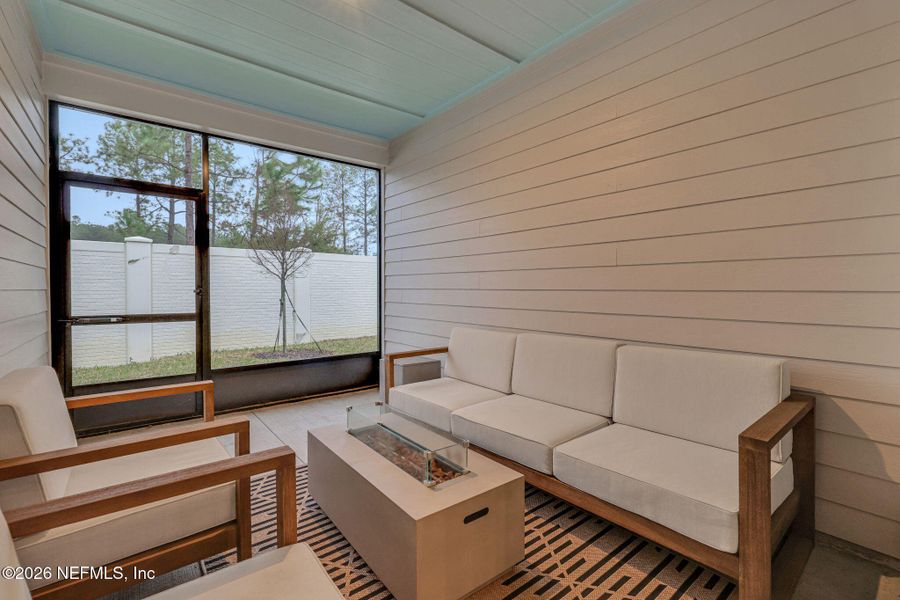 Exterior details and patio area of a home in , Jacksonville (Image 32).