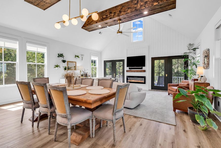 Furnished interior view inside a new home in , Georgetown (Image 11). Furnished interior view inside a new home in , Georgetown (Image 11).