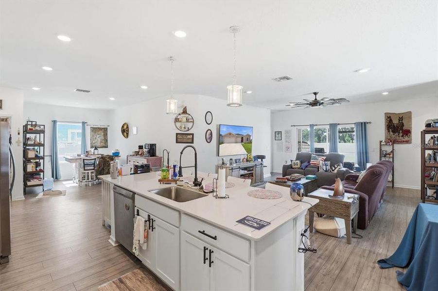 Furnished interior view inside a new home in , Ocala (Image 13).